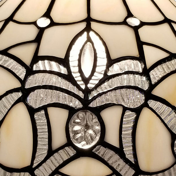 Homeroots 19" Dark Brown Metal Candlestick Table Lamp With White Dome Shade   478149