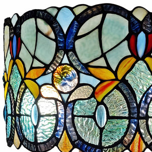 Homeroots 22" Dark Brown Metal Two Light Candlestick Table Lamp With Green Shade   478150