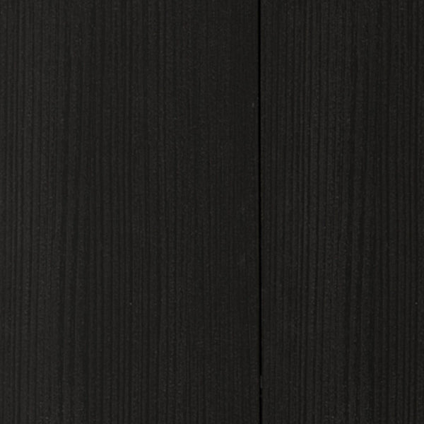 HomeRoots 59" Contemporary Black Wood Wall-Mounted Accent Cabinet with 5 Shelves for Stylish Storage Solutions 478213