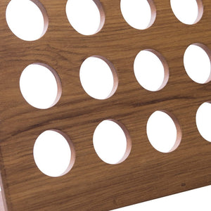 Homeroots Free Standing 12.00 " Wood Coffee Storage & Accessories  Wood 478227