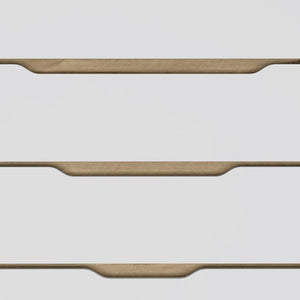 Homeroots 31" Brown And White Four Drawer Standard Chest  Manufactured Wood 478259