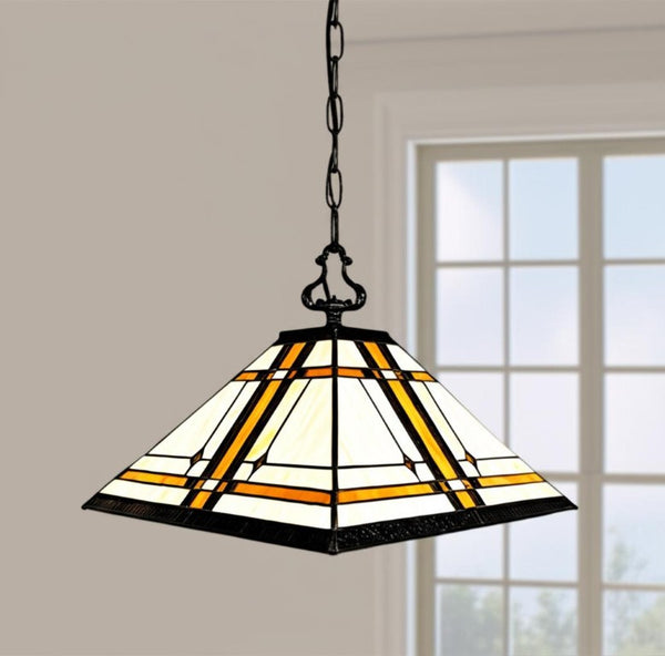 Brown Glass Two Light Dimmable Chandelier with Elegant Shaded Ceiling Fixture