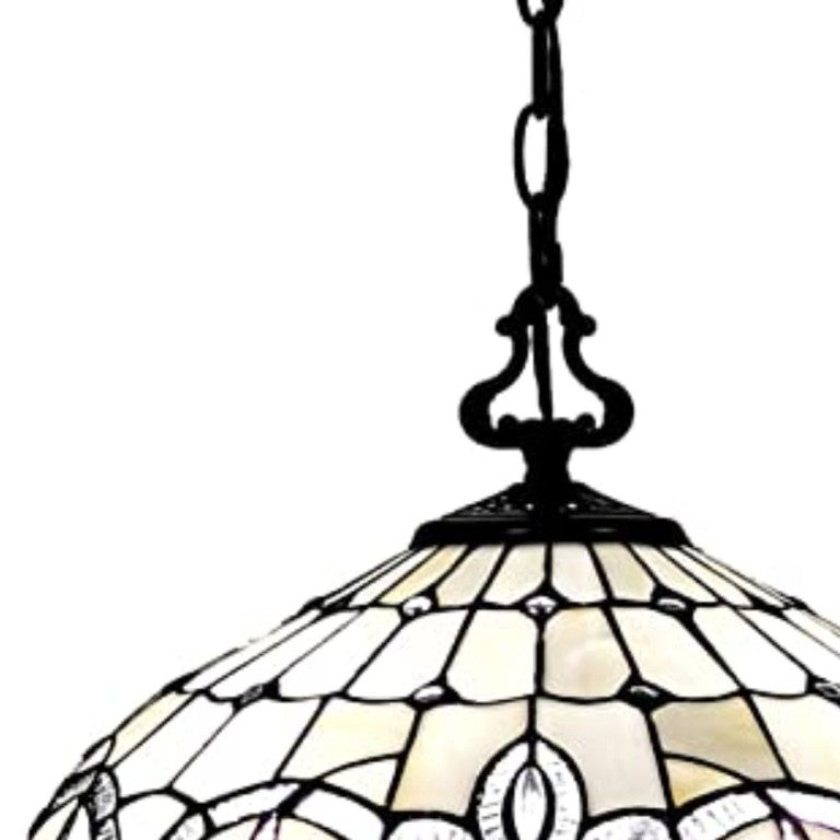 Black Two Light Dimmable Chandelier Featuring Striking Glass Shades for Modern Spaces