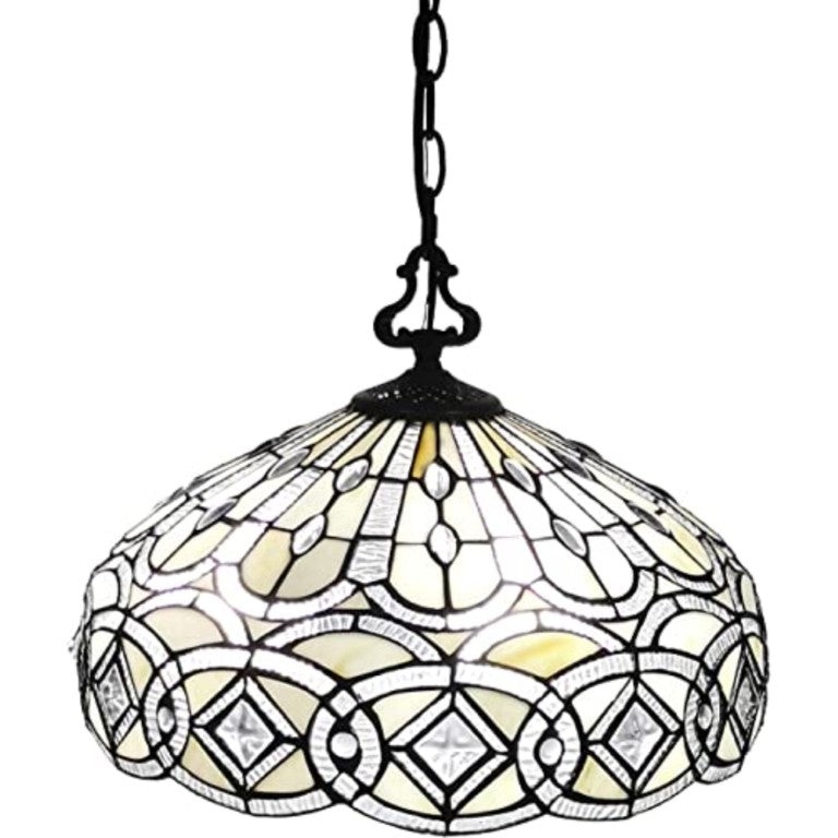HomeRoots Black Two-light Dimmable Chandelier with Contrasting Glass Shades for Modern Interiors 478321