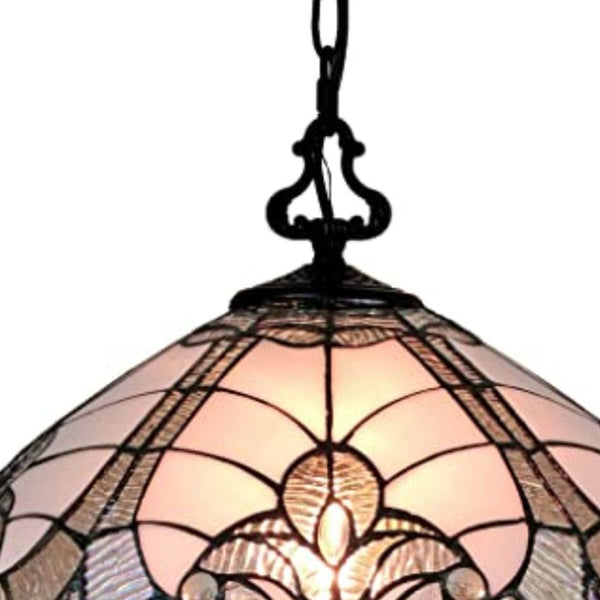 Black Two Light Dimmable Chandelier Featuring Contrasting Glass Shades for Modern Rooms