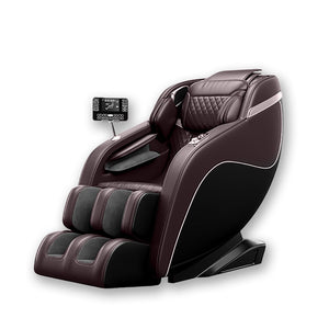 English Elm "Luxury Luxury 3D Zero Gravity Massage Chair with SL-Track, Mechanical Hand, Shiatsu, Heated Back & Calves, Bluetooth Speakers and Smart LCD Control W3327P296128