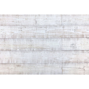 Homeroots 5" X 48" Thermo Treated White Distressed Wood Wall Plank Set  Manufactured Wood 478460