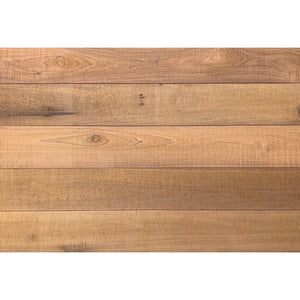 Homeroots 5" X 48" Thermo Treated Brown Rustic Wood Large Wall Plank Set  Manufactured Wood 478480