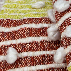 Homeroots Burnt Orange Woven Wool Reversible Throw Blanket - Cozy, Stylish, Perfect For Any Room Décor!  Wool 478513