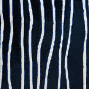 Homeroots 20" Blue And White Cotton Throw Pillow - Stylish, Soft, And Durable Accent For Home Decor Bliss   478564