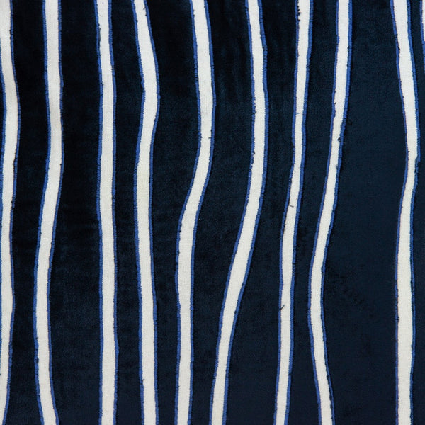 Homeroots 20" Blue And White Cotton Throw Pillow - Stylish, Soft, And Durable Accent For Home Decor Bliss   478564