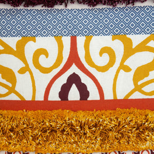 Homeroots 20" Quatrefoil Cotton Throw Pillow – Stylish Accent For Home Décor, Comfort & Chic Living Spaces   478570