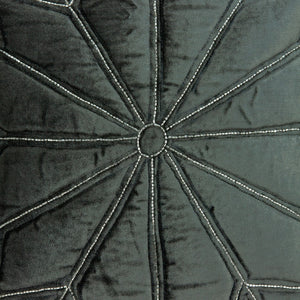 Homeroots 20" Gray Cotton Blend Throw Pillow - Stylish Accent For Sofa, Chair, Or Bed - Durable Decorative Comfort   478571