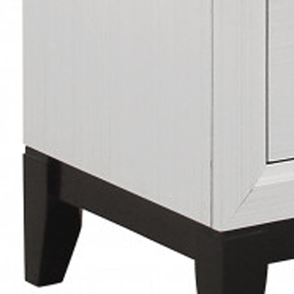 Homeroots 58" White Solid Wood Six Drawer Double Dresser  Solid Wood 478652