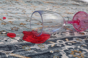 Homeroots 8' X 10' Sage Oriental Stain Resistant Area Rug  Polyester 478976