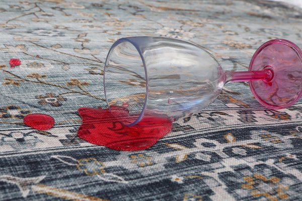 Homeroots 8' X 10' Sage Oriental Stain Resistant Area Rug  Polyester 478976