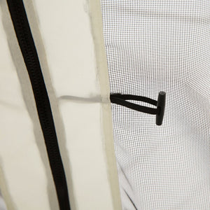 English Elm Outsunny Gazebo Mesh Sidewall Netting Four Zip Panels Bug Screen Patio Canopy W2225P200840