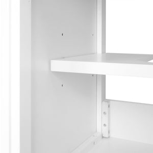 English Elm 20" Modern Bathroom Vanity With Sink, Soft-Close Door, Adjustable Shelves & Stylish Storage Rack N725P351848K