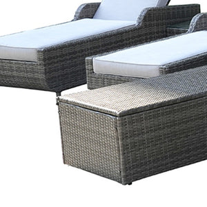 Twelve Piece Wicker Patio Conversation Set with Fire Pit Table for Outdoor Entertaining