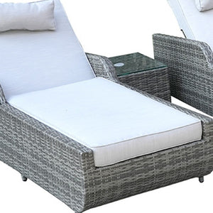 Twelve Piece Wicker Patio Conversation Set with Fire Pit Table for Outdoor Entertaining