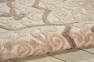 HomeRoots 10' X 13' Cream Area Rug – Durable Indoor/Outdoor Flat-Woven Design for Stylish, High-Traffic Spaces 479302