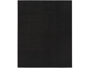 Homeroots 10' X 14' Black Stain Resistant Indoor Outdoor Area Rug  Polypropylene 479436