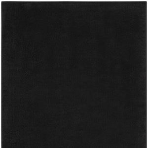 HomeRoots 8' X 10' Versatile Black Stain Resistant Area Rug for Indoor and Outdoor Use - Easy Care & Durable 479446
