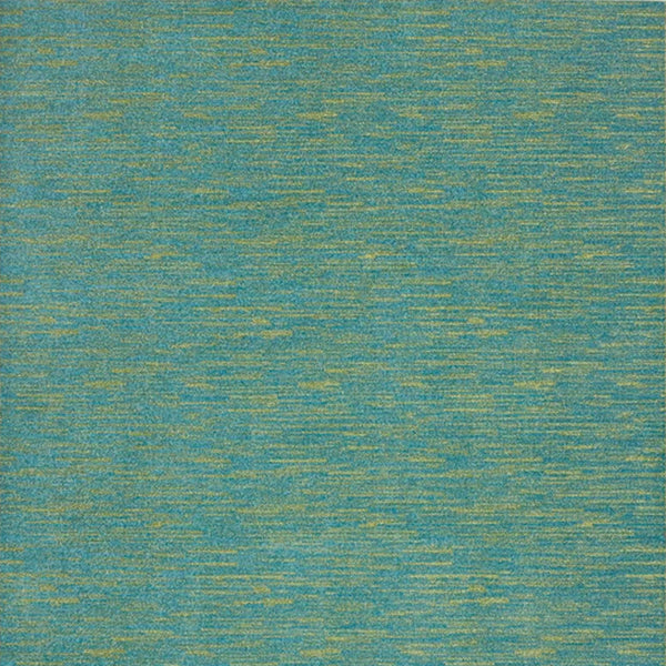 Homeroots 9' X 12' Blue And Green Striped Non Skid Indoor Outdoor Area Rug  Polypropylene 479461