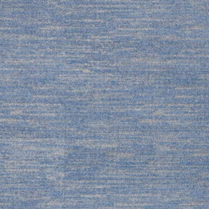 Homeroots 6' X 9' Blue And Grey Striped Non Skid Indoor Outdoor Area Rug  Polypropylene 479468