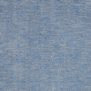 Homeroots 7' X 10' Blue And Grey Striped Non Skid Indoor Outdoor Area Rug  Polypropylene 479470