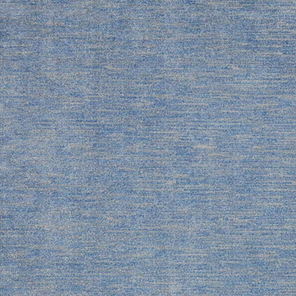 Homeroots 7' X 10' Blue And Grey Striped Non Skid Indoor Outdoor Area Rug  Polypropylene 479470