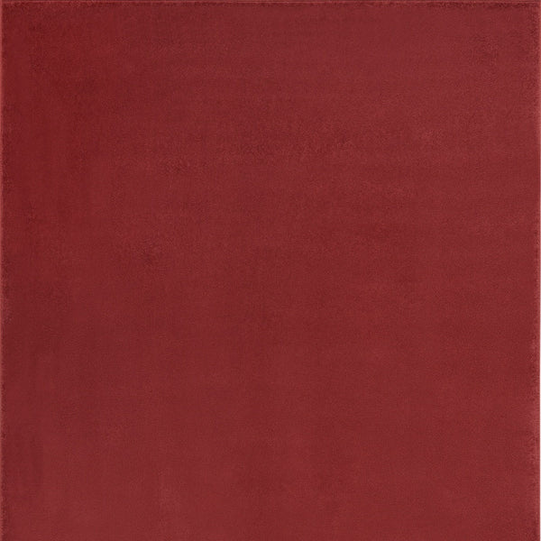 Homeroots 5' X 7' Brick Red Stain Resistant Indoor Outdoor Area Rug  Polypropylene 479479