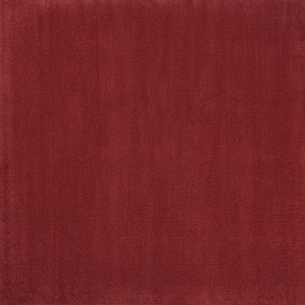 HomeRoots 7' Brick Red Square Area Rug – Durable, Weather-Resistant Design for Indoor & Outdoor Spaces! 479481