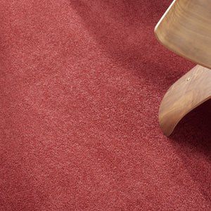 Homeroots 9' X 9' Brick Red Square Non Skid Indoor Outdoor Area Rug  Polypropylene 479485