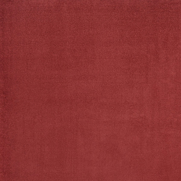 Homeroots 9' X 9' Brick Red Square Non Skid Indoor Outdoor Area Rug  Polypropylene 479485