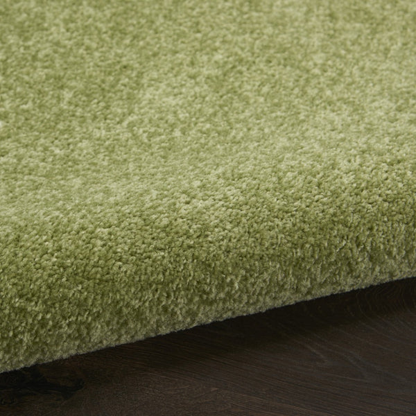 HomeRoots 10' X 14' Green Area Rug - Versatile Indoor/Outdoor Comfort, Durable Design for Every Space Style! 479487