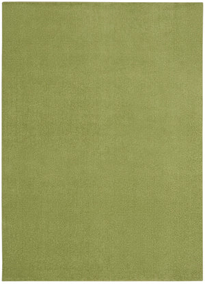 Homeroots 5' X 7' Green Non Skid Indoor Outdoor Area Rug  Polypropylene 479492