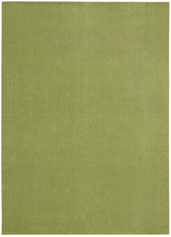 Homeroots 5' X 7' Green Non Skid Indoor Outdoor Area Rug  Polypropylene 479492
