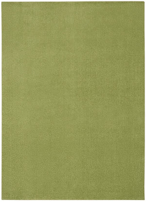 Homeroots 5' X 7' Green Non Skid Indoor Outdoor Area Rug  Polypropylene 479492