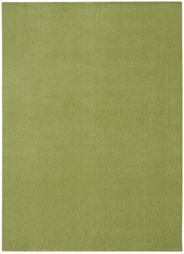 Homeroots 5' X 7' Green Non Skid Indoor Outdoor Area Rug  Polypropylene 479492
