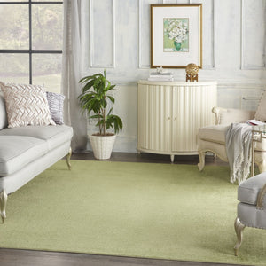 HomeRoots 8' X 10' Green Indoor Outdoor Area Rug - Durable, Pet-Friendly, Versatile Design for All Spaces 479497