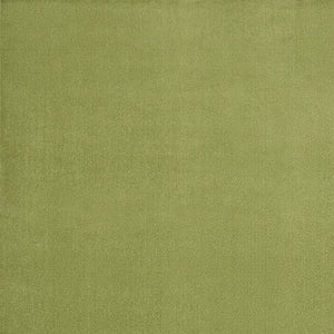 Homeroots 9' X 9' Green Square Non Skid Indoor Outdoor Area Rug  Polypropylene 479498