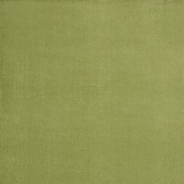 Homeroots 9' X 9' Green Square Non Skid Indoor Outdoor Area Rug  Polypropylene 479498