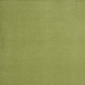 HomeRoots 9' Green Square Area Rug - Versatile Indoor/Outdoor Solution with Soft, Durable, Weather-Resistant Design 479498