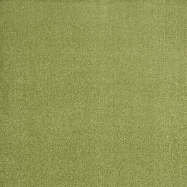 HomeRoots 9' Green Square Area Rug - Versatile Indoor/Outdoor Solution with Soft, Durable, Weather-Resistant Design 479498