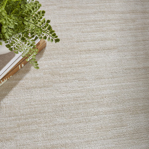 Homeroots 10' X 14' Ivory And Beige Non Skid Indoor Outdoor Area Rug  Polypropylene 479500