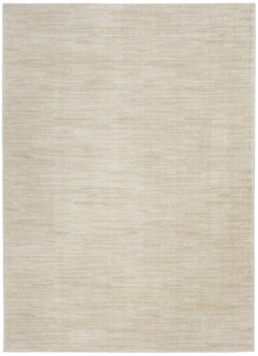 Homeroots 5' X 7' Ivory And Beige Non Skid Indoor Outdoor Area Rug  Polypropylene 479505