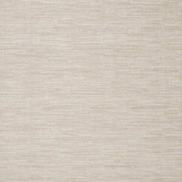 HomeRoots 7' Elegant Beige and Ivory Square Area Rug – Versatile Indoor/Outdoor Design for Any Space 479507