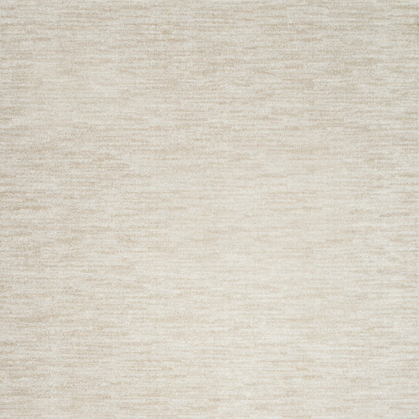 Homeroots 8' X 10' Ivory And Beige Non Skid Indoor Outdoor Area Rug  Polypropylene 479510