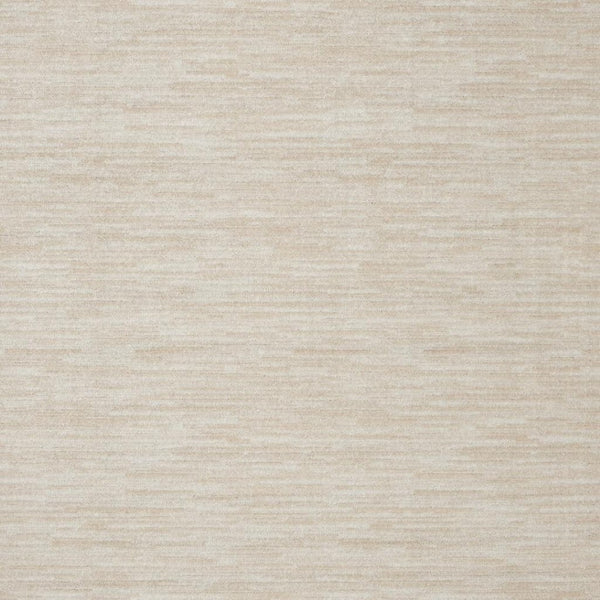 HomeRoots 9' Beige and Ivory Square Area Rug – Durable, Stylish, Indoor-Outdoor Design for Modern Spaces 479511